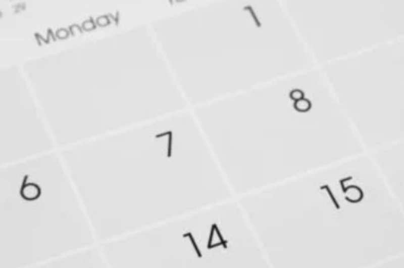 2026 Lakeshore Hotel Calendar